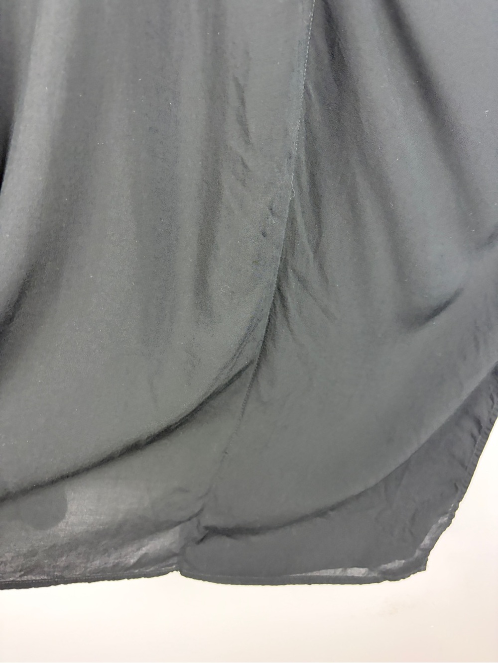 Lauren Ralph Lauren Black Oversized Batwing Dolman Shirt L/XL FLAW - Picture 11 of 16